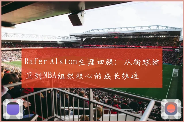 Rafer Alston生涯回顾:从街球控卫到NBA组织核心的成长轨迹